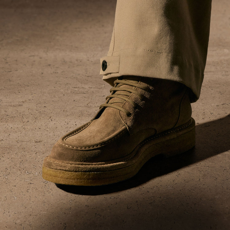 Men's Work Boot in String | James Perse Los Angeles