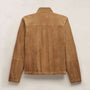 Perforated Suede Sport Jacket in Gingerbread | James Perse Los Angeles