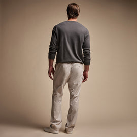 Cotton Linen Poplin Pant in Salt Pigment | James Perse Los Angeles