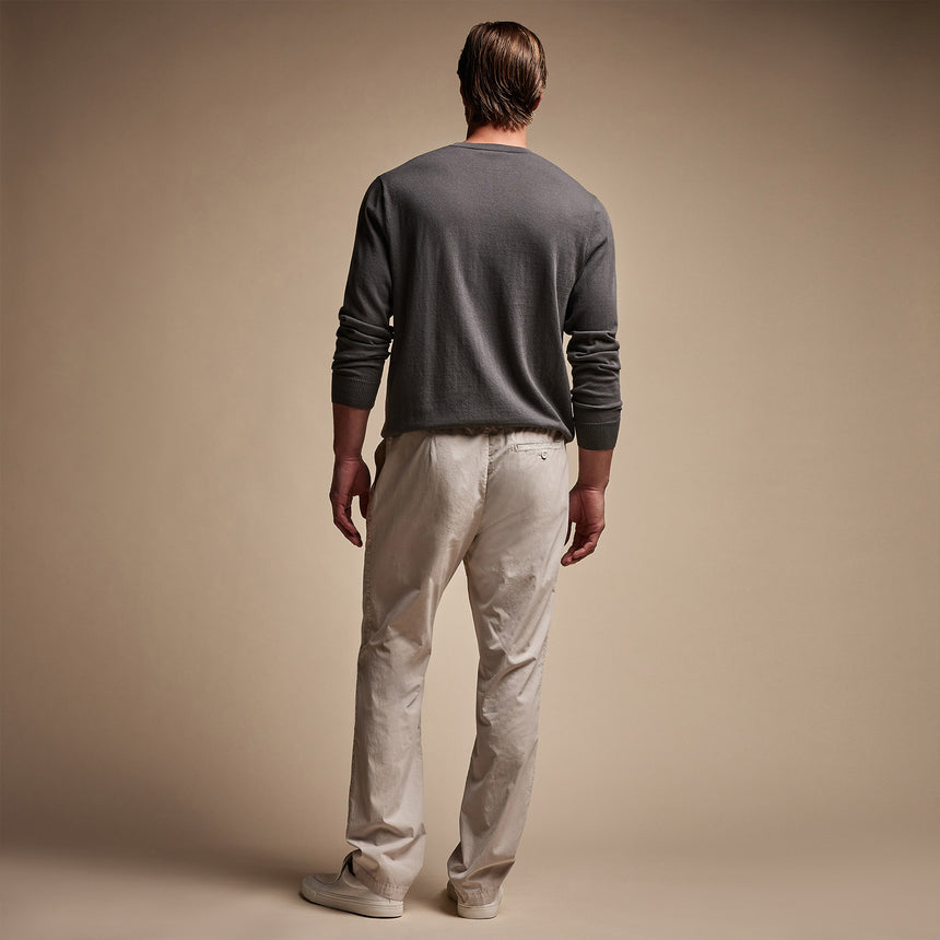 Cotton Linen Poplin Pant in Salt Pigment | James Perse Los Angeles