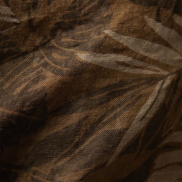 Printed Linen Short Sleeve in Sand Dune Print | James Perse Los Angeles