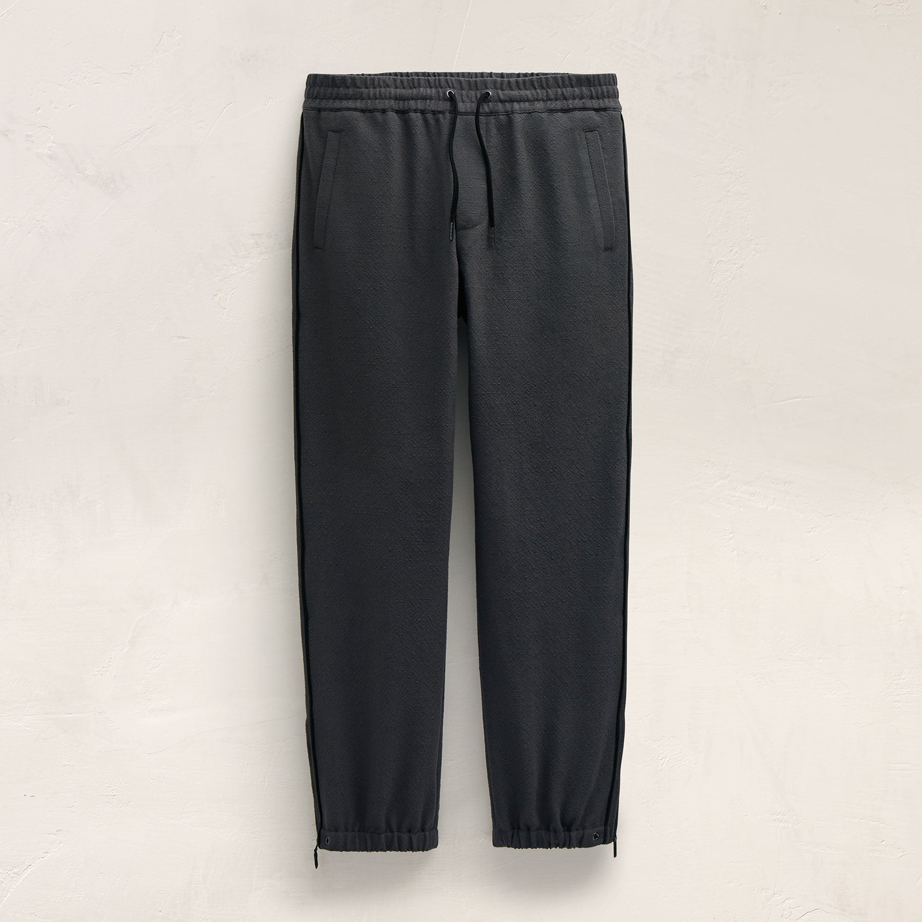Suede Trimmed Track Pant
