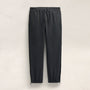 Suede Trimmed Track Pant in Charcoal/Black | James Perse Los Angeles