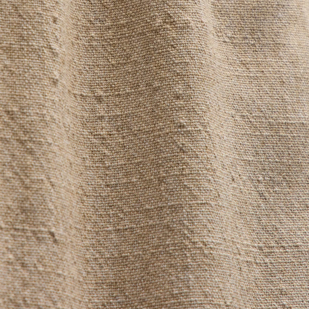 Suede Trimmed Track Pant in Natural/Tobacco | James Perse Los Angeles FLAT