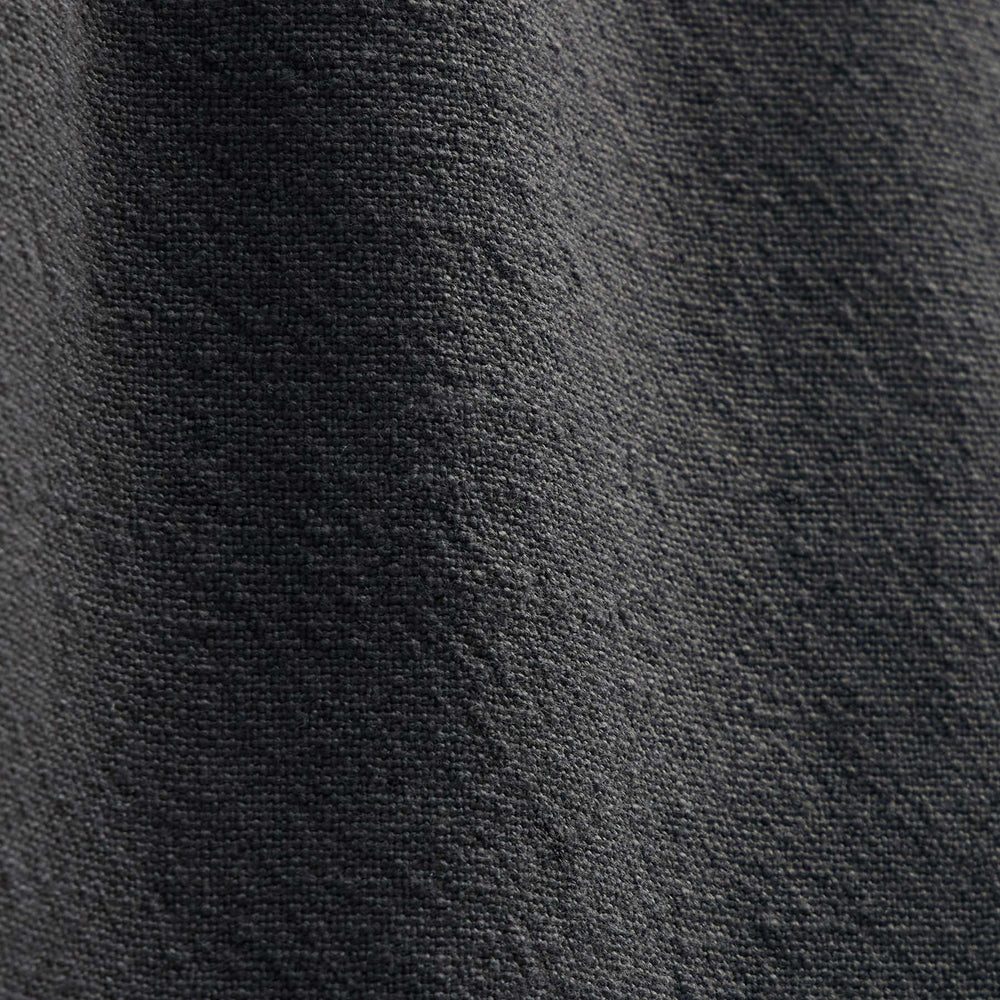 Suede Trimmed Short in Charcoal/Black | James Perse Los Angeles