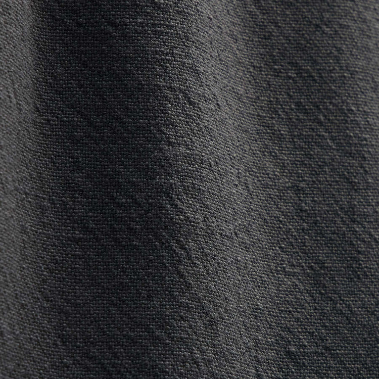 Suede Trimmed Short in Charcoal/Black | James Perse Los Angeles