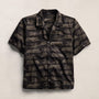 Palm Printed Shirt in Black/Light Olive Pigment | James Perse Los Angeles
