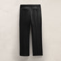 Wool Cashmere Flannel Side Piping Pant in Black | James Perse Los Angeles