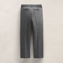 Wool Cashmere Flannel Side Piping Pant in Charcoal | James Perse Los Angeles