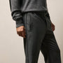 Wool Cashmere Flannel Side Piping Pant in Charcoal | James Perse Los Angeles