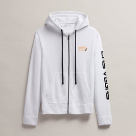 Men's Fleece Full Zip Grateful Dead in White/Cadmium | James Perse Los Angeles