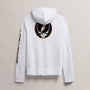 Men's Fleece Full Zip Grateful Dead in White/Cadmium | James Perse Los Angeles
