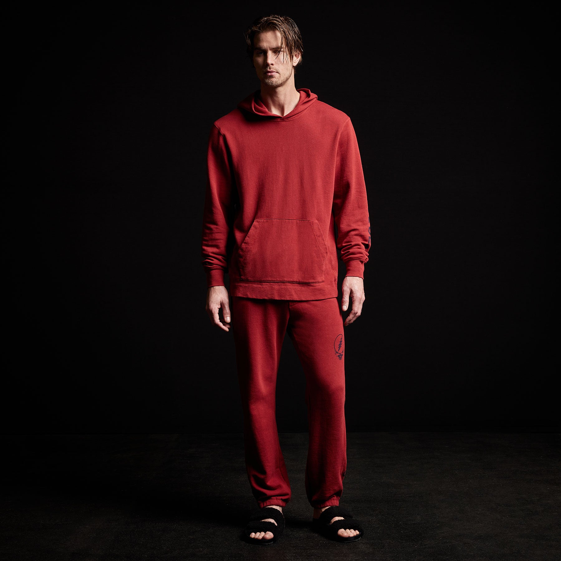 Grateful Dead Hoodie in Sunstone/Deep | James Perse Los Angeles