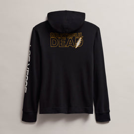 Men's Grateful Dead Pullover Hoodie in Black/Cadmium | James Perse Los Angeles