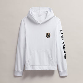 Men's Grateful Dead Pullover Hoodie in White/Cadmium | James Perse Los Angeles