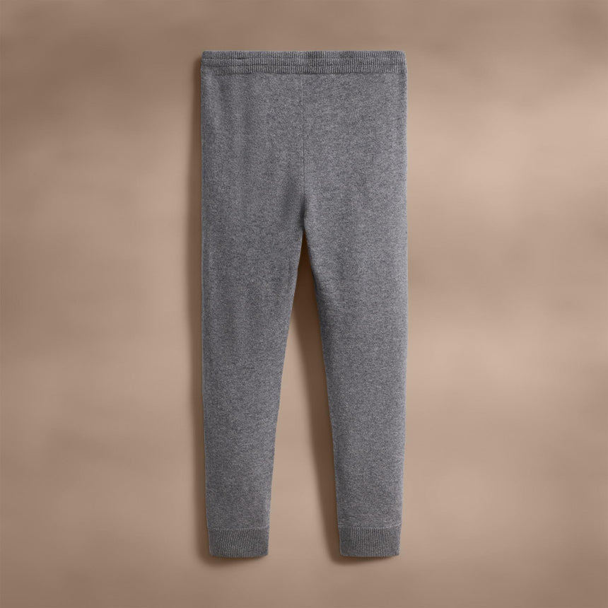 Recycled Cashmere Trucker Pant with Pockets in Heather Grey | James Perse Los Angeles