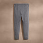 Recycled Cashmere Trucker Pant with Pockets in Heather Grey | James Perse Los Angeles