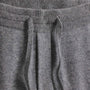 Recycled Cashmere Trucker Pant with Pockets in Heather Grey | James Perse Los Angeles