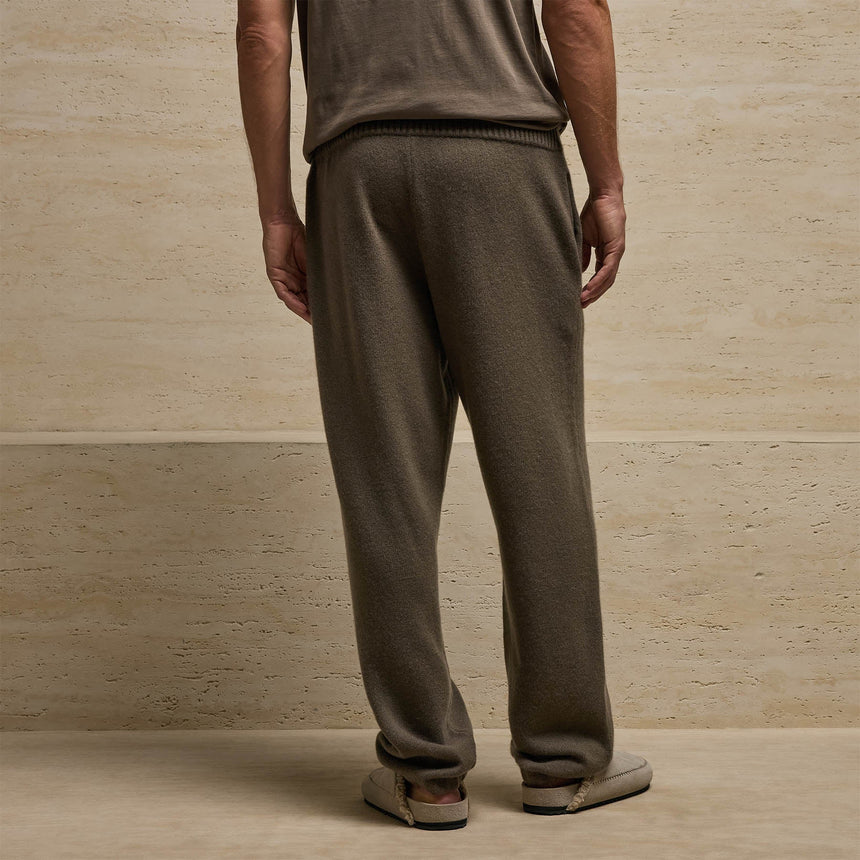 Cashmere Track Pant in Stag | James Perse Los Angeles