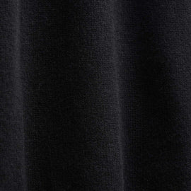 Recycled Cashmere Full Zip Sweater in Black | James Perse Los Angeles FLAT