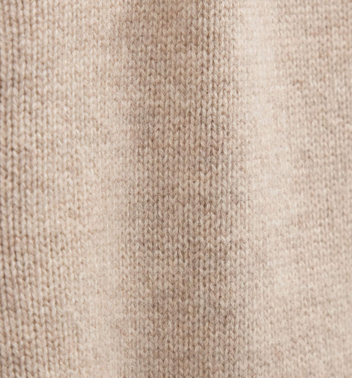 Recycled Cashmere Full Zip Sweater In Stone | James Perse Los Angeles FLAT