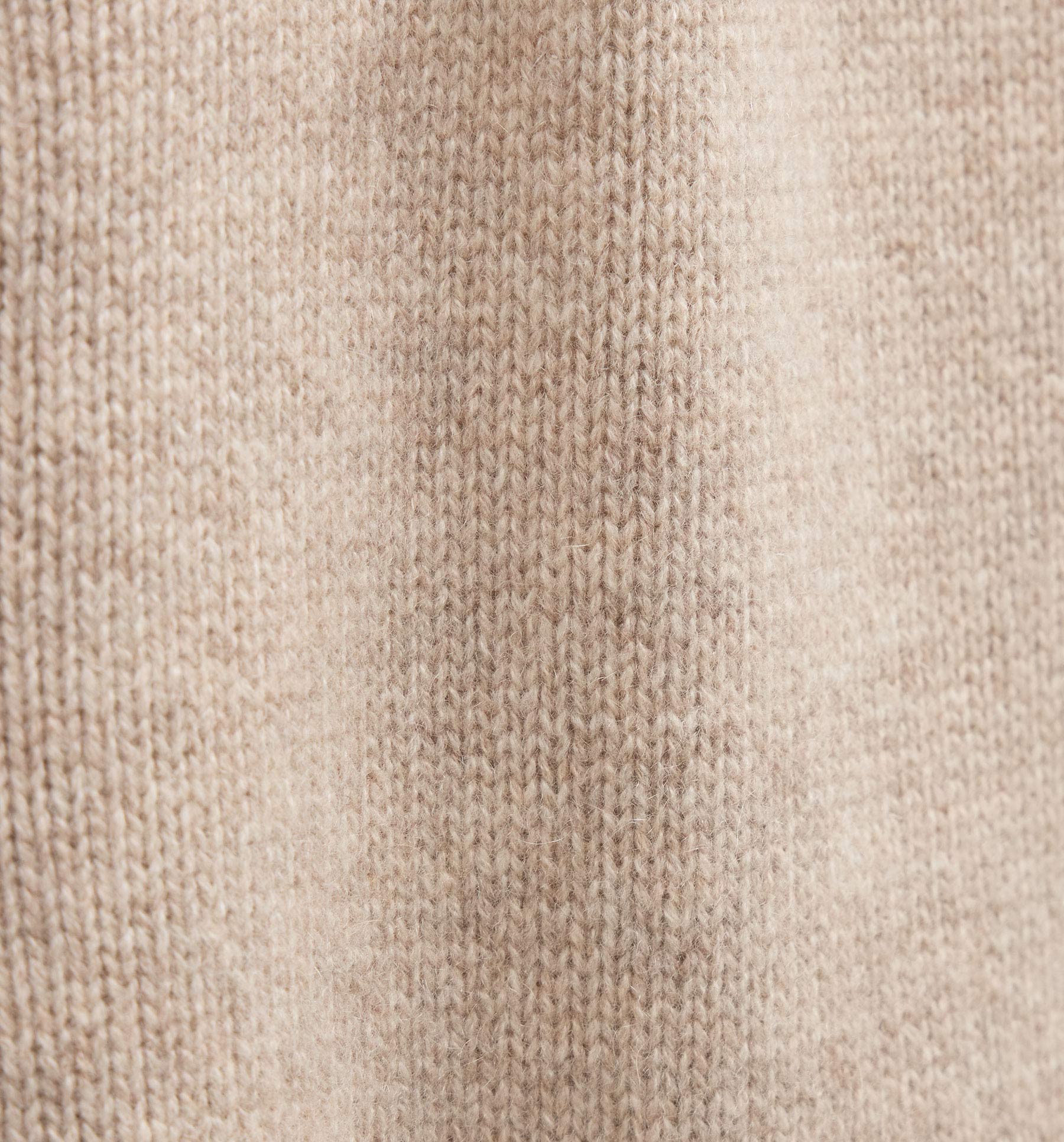 Recycled Cashmere Full Zip Sweater In Stone | James Perse Los Angeles FLAT