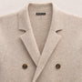 Double Breasted Cashmere Blazer in Stone | James Perse Los Angeles