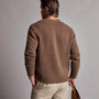 Recycled Cashmere Cardigan in Fox | James Perse Los Angeles
