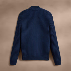 Recycled Cashmere Cardigan in Royal Blue | James Perse Los Angeles