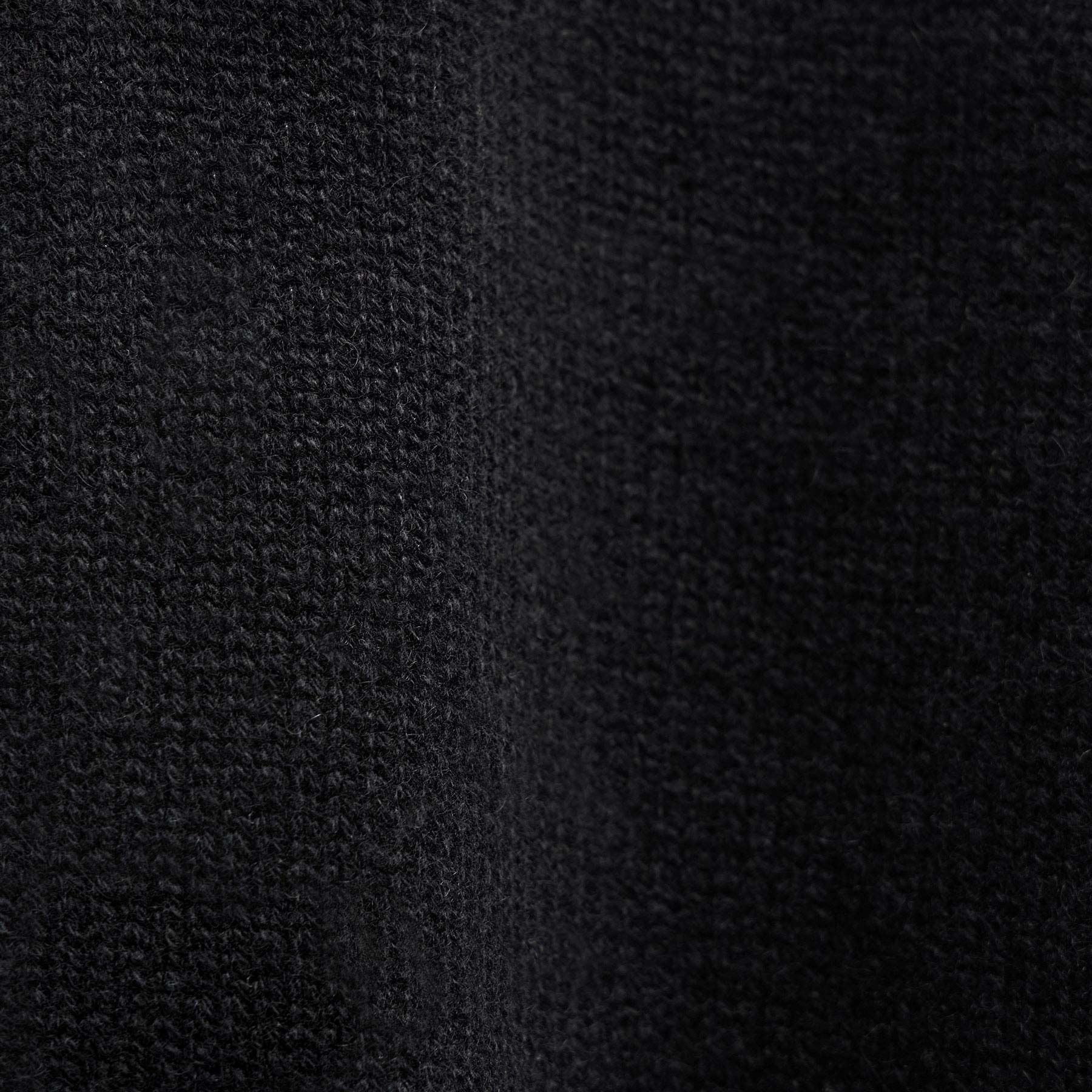 Recycled Cashmere Carcoat in Black/Black | James Perse Los Angeles FLAT