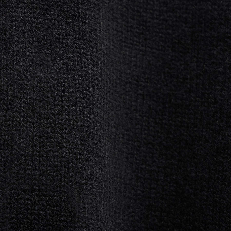 Recycled Cashmere Carcoat in Black/Black | James Perse Los Angeles FLAT