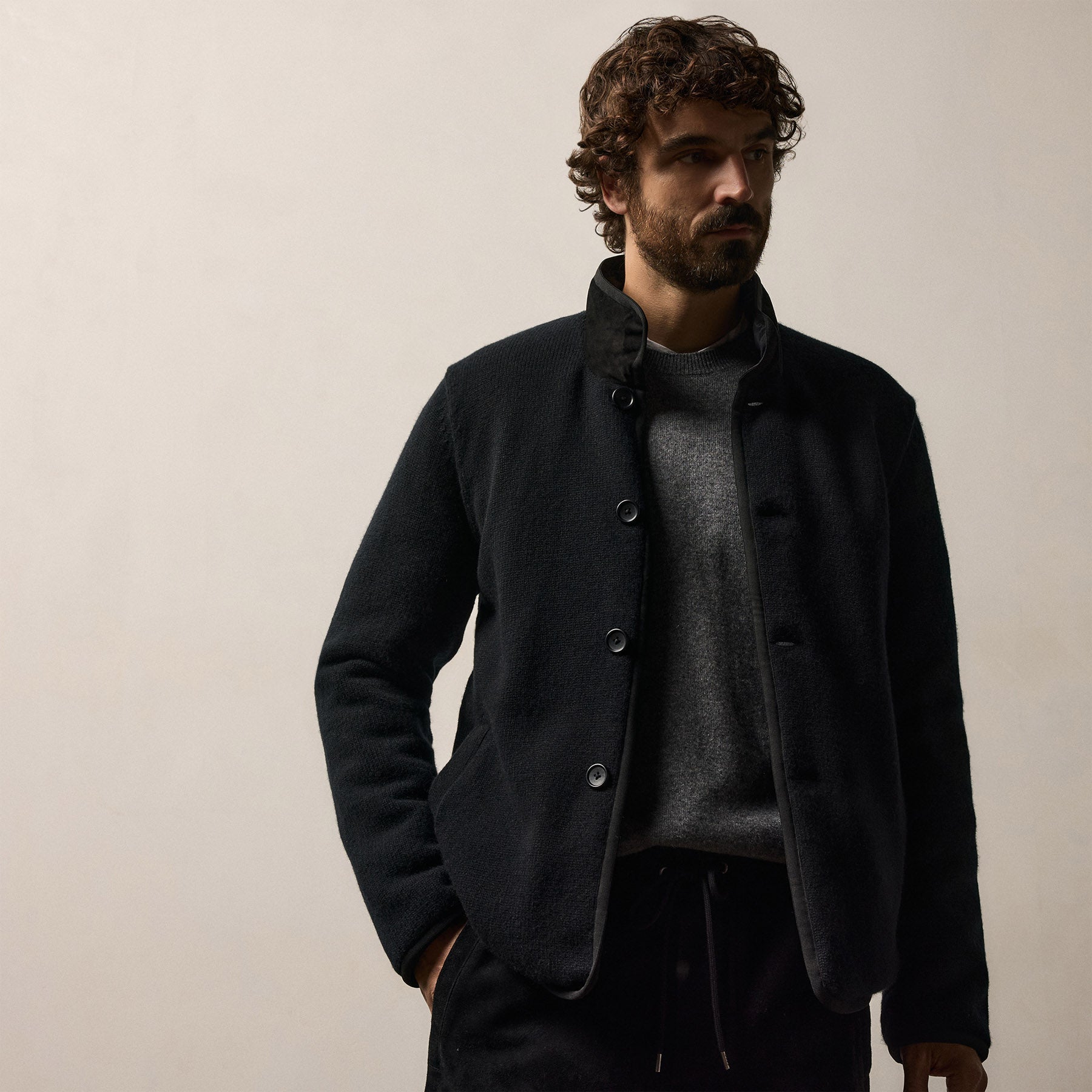 Recycled Cashmere Car Coat