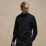 Cashmere Track Jacket in Black | James Perse Los Angeles