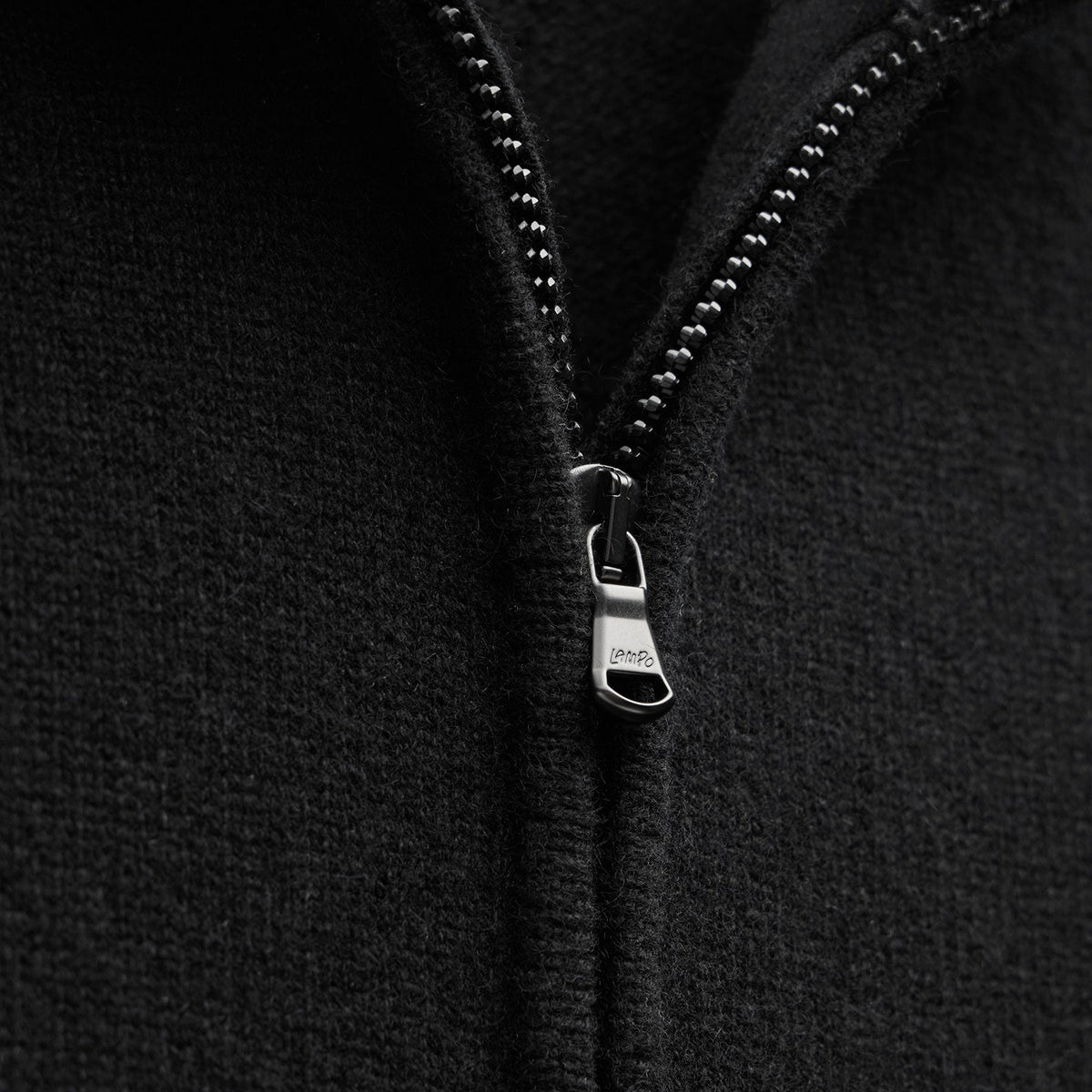 Cashmere Track Jacket in Black | James Perse Los Angeles