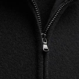 Cashmere Track Jacket in Black | James Perse Los Angeles