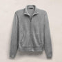 Cashmere Track Jacket in Heather Grey | James Perse Los Angeles