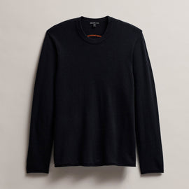 Men's Grateful Dead Recycled Cashmere Sweater in Black/Burnt Orange | James Perse Los Angeles