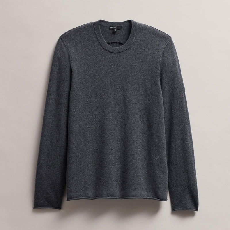 Men's Grateful Dead Recycled Cashmere Sweater in Flannel/Black | James Perse Los Angeles