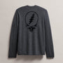 Men's Grateful Dead Recycled Cashmere Sweater in Flannel/Black | James Perse Los Angeles