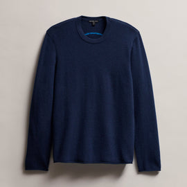 Men's Grateful Dead Recycled Cashmere Sweater in Prussian/ Teal | James Perse Los Angeles