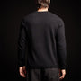 Recycled Cashmere Crew Neck Sweater in Black | James Perse Los Angeles