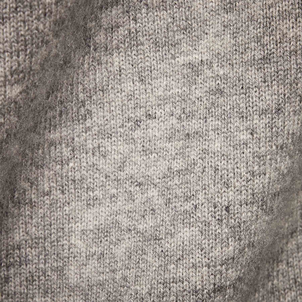 Recycled Cashmere Crew Neck Sweater in Light Heather Grey | James Perse Los Angeles