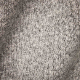 Recycled Cashmere Crew Neck Sweater in Light Heather Grey | James Perse Los Angeles