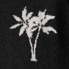 Recycled Cashmere Intarsia in Coal | James Perse Los Angeles