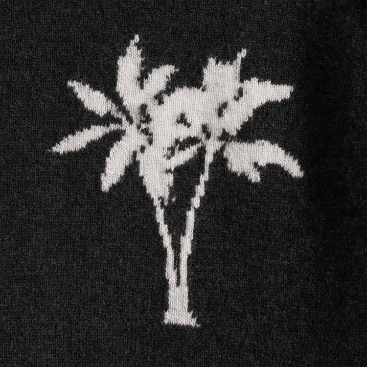 Recycled Cashmere Intarsia in Coal | James Perse Los Angeles