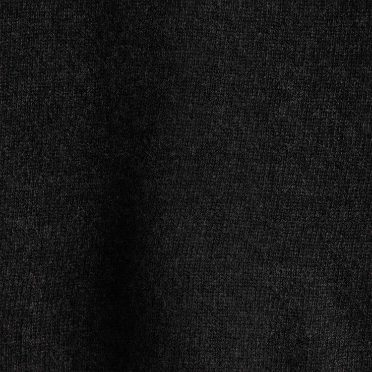 Recycled Cashmere Intarsia in Coal | James Perse Los Angeles
