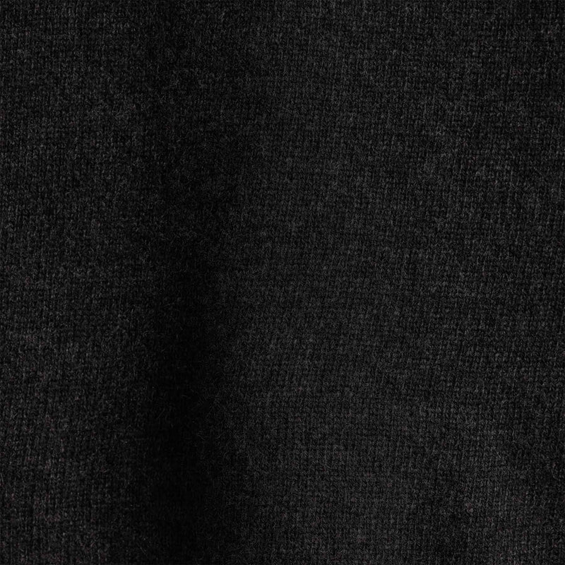 Recycled Cashmere Intarsia in Coal | James Perse Los Angeles