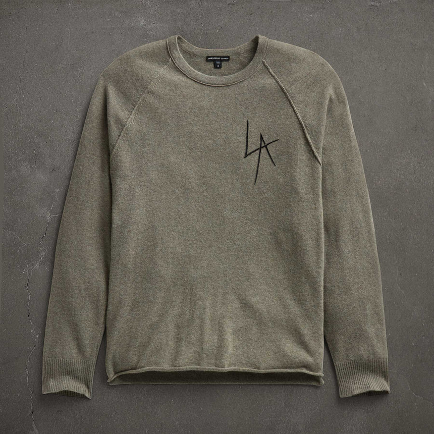 JP x LA in Rbc Raglan in Ammo | James Perse Los Angeles