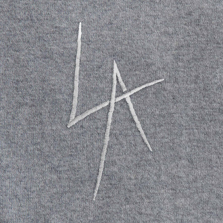 JP x LA in Rbc Raglan in Heather Grey | James Perse Los Angeles