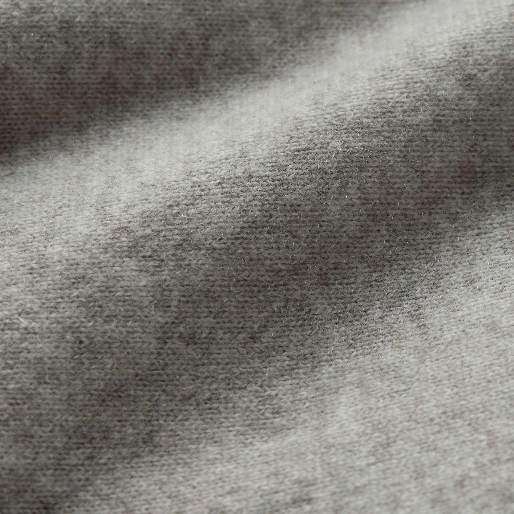 Rcld Cashmere Palm Intarsia Raglan in Stone/Black | James Perse Los Angeles